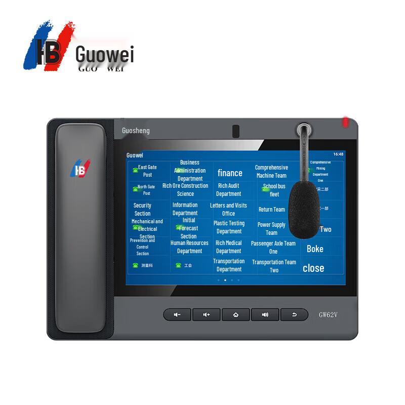 Guowei GW62V Android Video SIP Desk Phone (CN version)