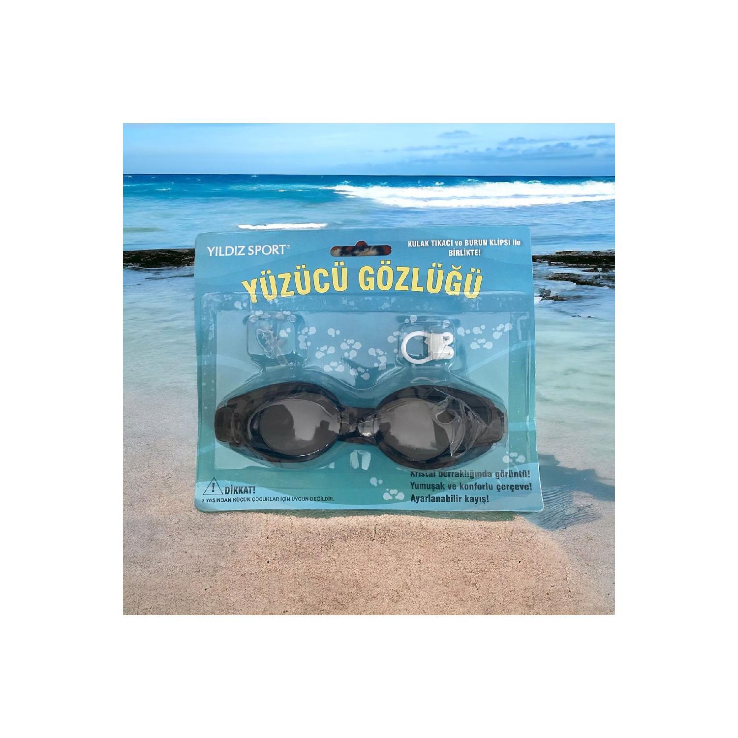 

Adjustable Colored Children s Swimming Goggles For 3 - 10 Years Old - Goggles For Sea - Pool 3 чёрный
