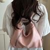 Casual Butterfly Knot Women's Backpack Lightweight Solid Color Tote Bag Soft Pu Crossbody Bag