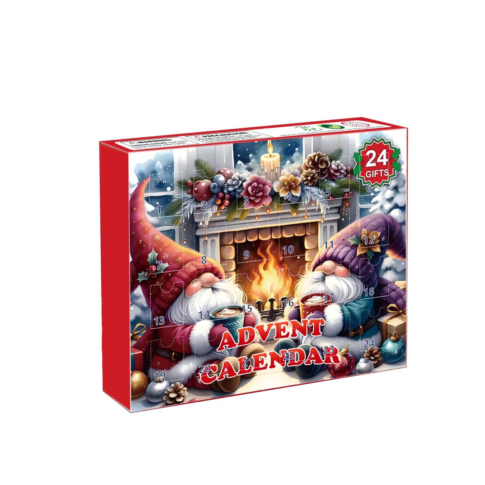 

Календарь прибытия Рождества, Календарь обратного отсчета до Рождества (24-дневный обратный отсчет), С 24 случайными аксессуарами One Size