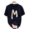 Trendy Brand Short-Sleeved Pure Cotton Men'S Printed T-Shirt Trendy Men'S And Women'S Versatile Round Neck T-Shirt Men'S
