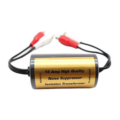 Ground Loops Noise Isolator Connector Noise Filter for Car and Home Using Noise Suppressor Reducer Alternator