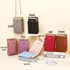Trendy Women's Crossbody Mobile Phone Bag: Multifunctional Wallet & Coin Purse