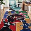 Mighty Morphin Power Rangers Pattern Rug, Indoor/Outdoor Mat, for Picnic, Gameroom, Bedroom, Office, Living Room, Home Decor Carpet, Birthday Gift