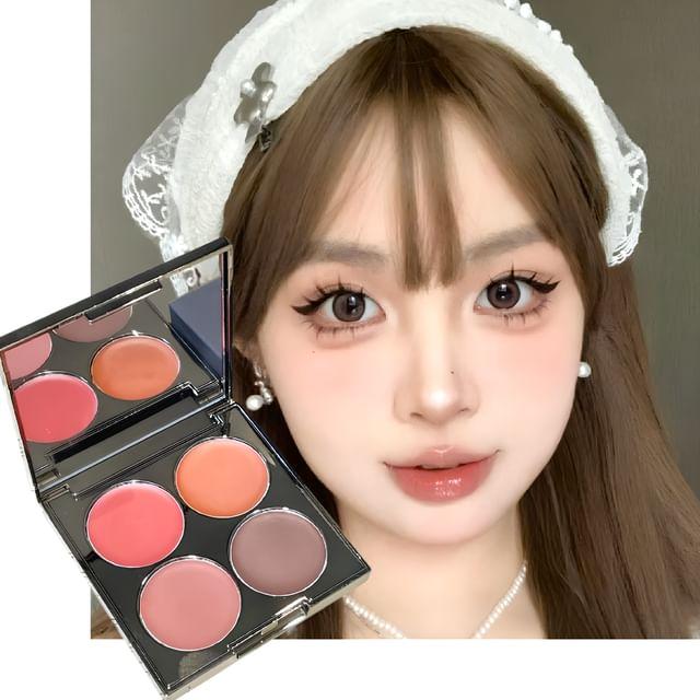 HERORANGE - 4 цвета нежных румян для щек - №01 Летнее утро