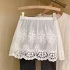 New Plus Size Lace Hip Cover Skirt: Layered Design To Prevent Exposure and Cover Buttocks