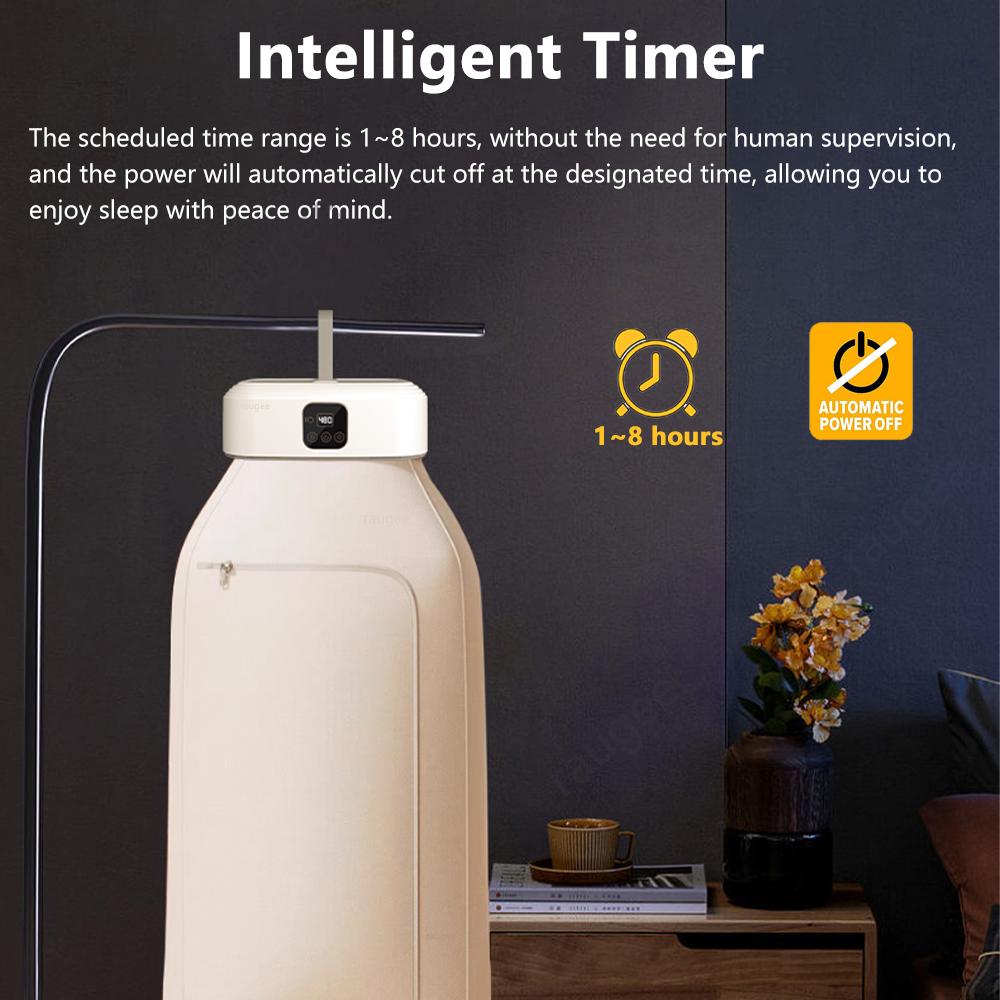 Przenośna suszarka do ubrań elektryczna suszarka do ubrań z pilotem składana suszarka do ubrań suszarka do prania do podróży