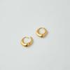 KODO Small Velvet Edge Hoops