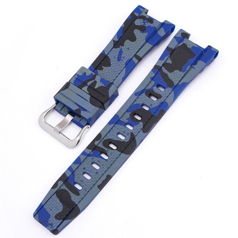 Resin Strap Casio GST-W120/130L/S310/410 Camouflage Watch Band Replacement Accessories