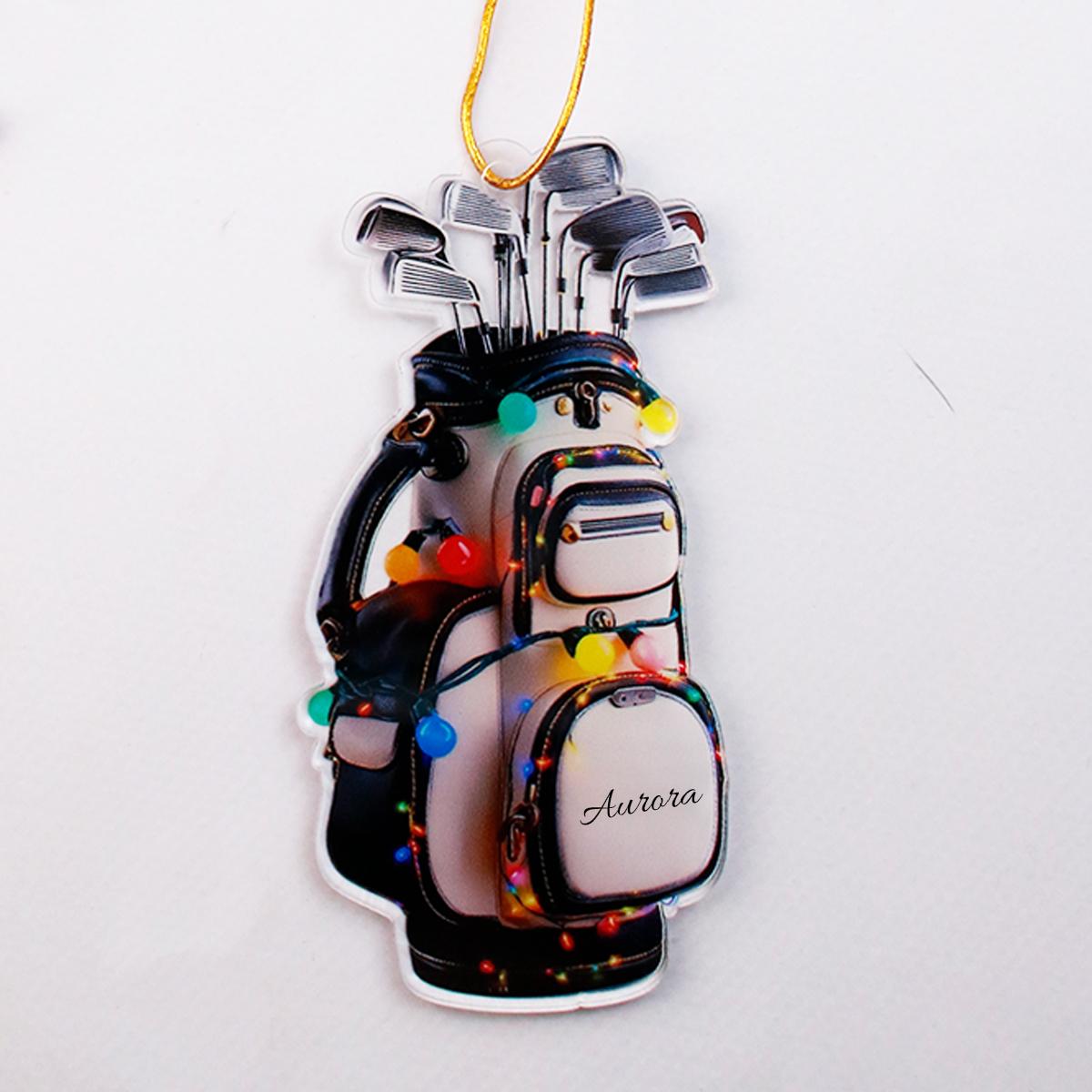 

Personalized Golf Ornament 2025, Custom Name Golf Ornaments, Golf Club Ornament, Gift For Golfer Lover Design, Valentine S Day 1pc белый