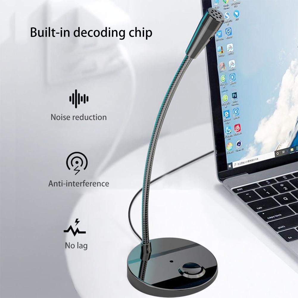 Wired Microphone Speaker Loudspeaker for Computer Laptop Notebook