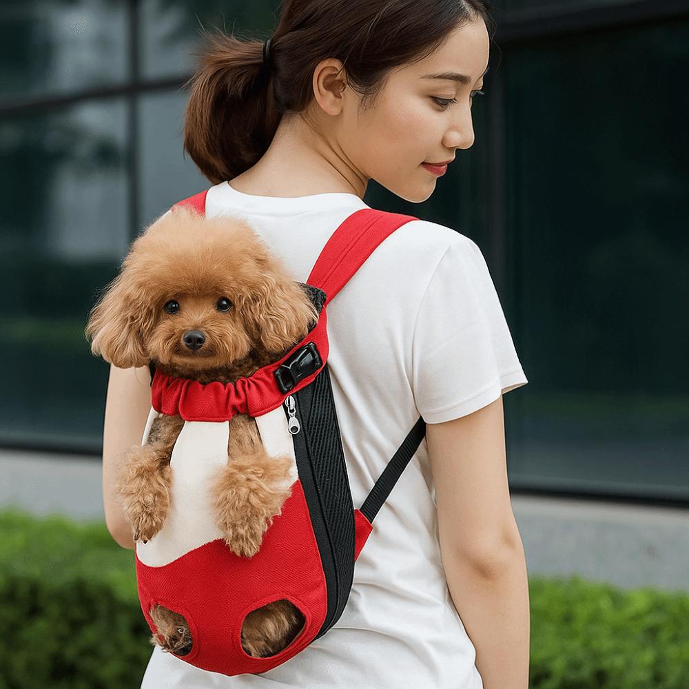 Large Space Pet Carrying Backpack Breathable Dog Backpack Pet Outing Bag  Pet Travel