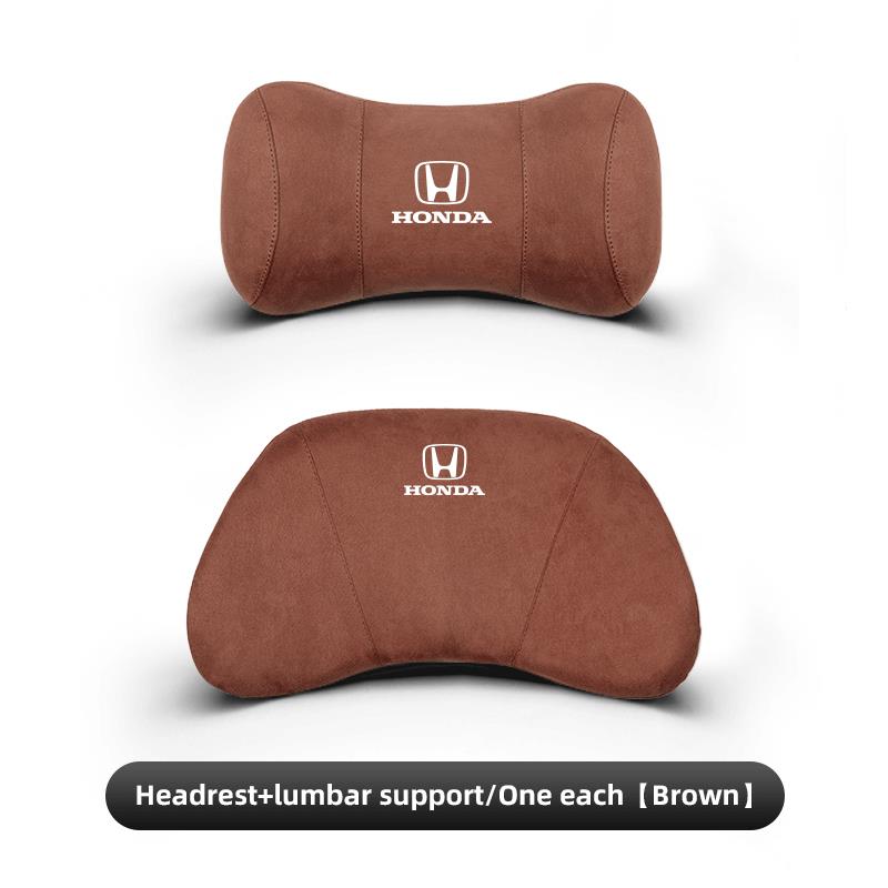 Car Neck Protection Pillow Headrest Lumbar Support For Honda Civic Fit Jazz Accord Pilot CRV Odyssey Passport City Shuttle HRV