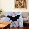 Singer A-Adela Jergova Blanket Super Warm Comfortable Plush Throw Blanket Child Home Sofa Bedroom Gift