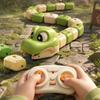 Rechargeable Remote Control Car Magnetic Magnetic RC Car Energy Beans Greedy Snake Car  Boys Toy