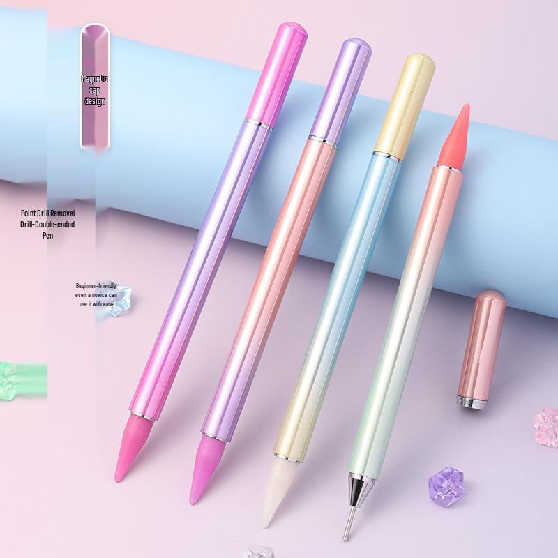 

Dual-Ended Rhinestone Wax Pencil & Dotting Tool for Nail Art