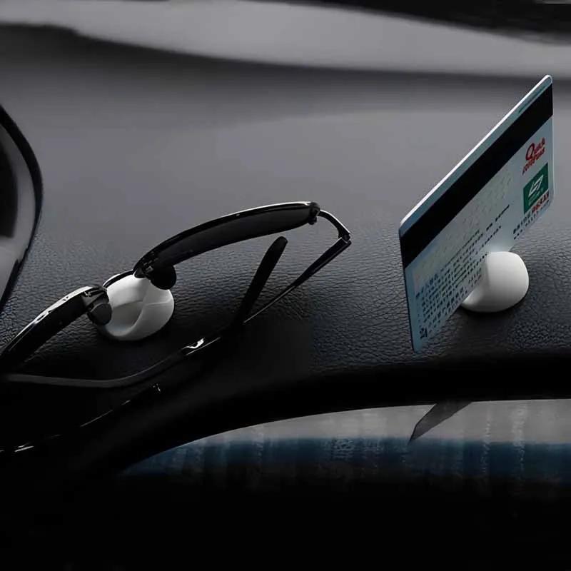 6PCS Car USB Cable Organizer Fixer Self-Adhesive Cable Bracket Cable Clamp Silicone Cable Tie Fixer Car Storage Clip Accessories