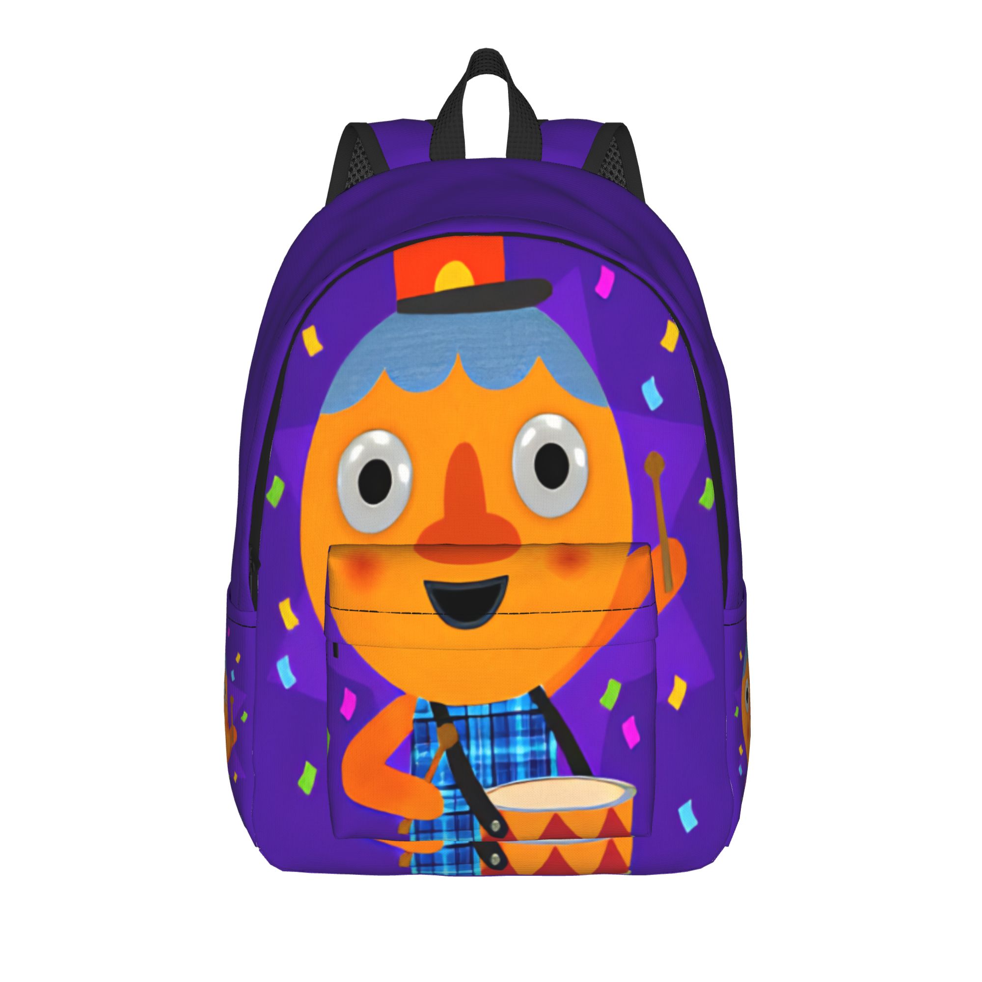 Mij! Noodle & Pals Rugzak voor Mannen Vrouwen Mode Middelbare School Wandelen Reizen Dagrugzak Laptop Canvas Tassen Sport S