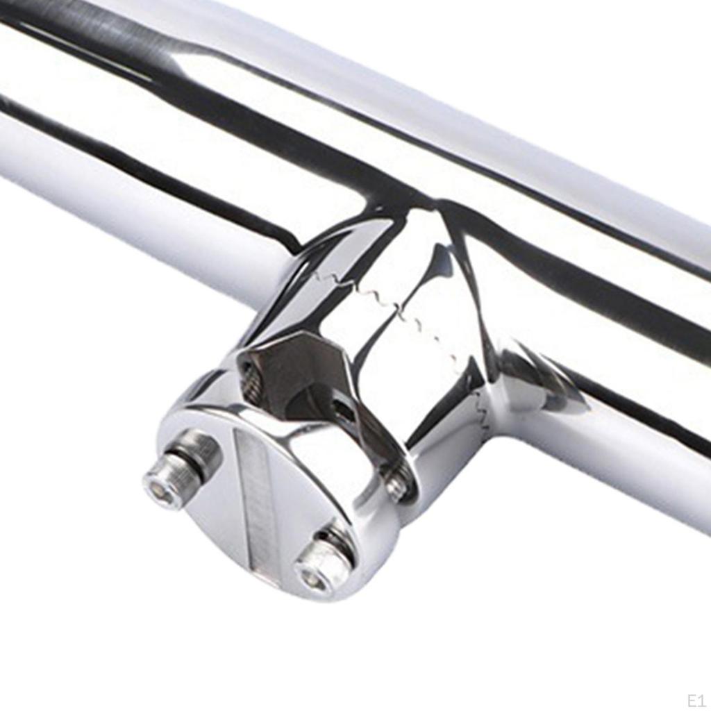 Regulowany uchwyt na wędkę do łodzi z bezpiecznym mocowaniem zaciskowym