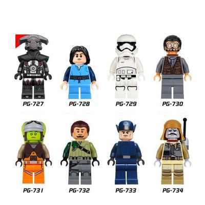 Building Block PG8066 Star Wars Minifigures Imperial Judge Storm Soldier Hrabaou Assembled