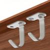 5PCS Stainless Steel Long Lasting Ceiling Hooks For Hanging Ornament Hooks Top Hangers Cloth Easy Home Hardware