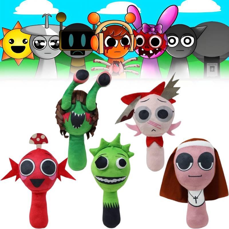 Sprunki Game Plush Toy Cartoon Stuffed Doll Pendant Decoration Gift Children