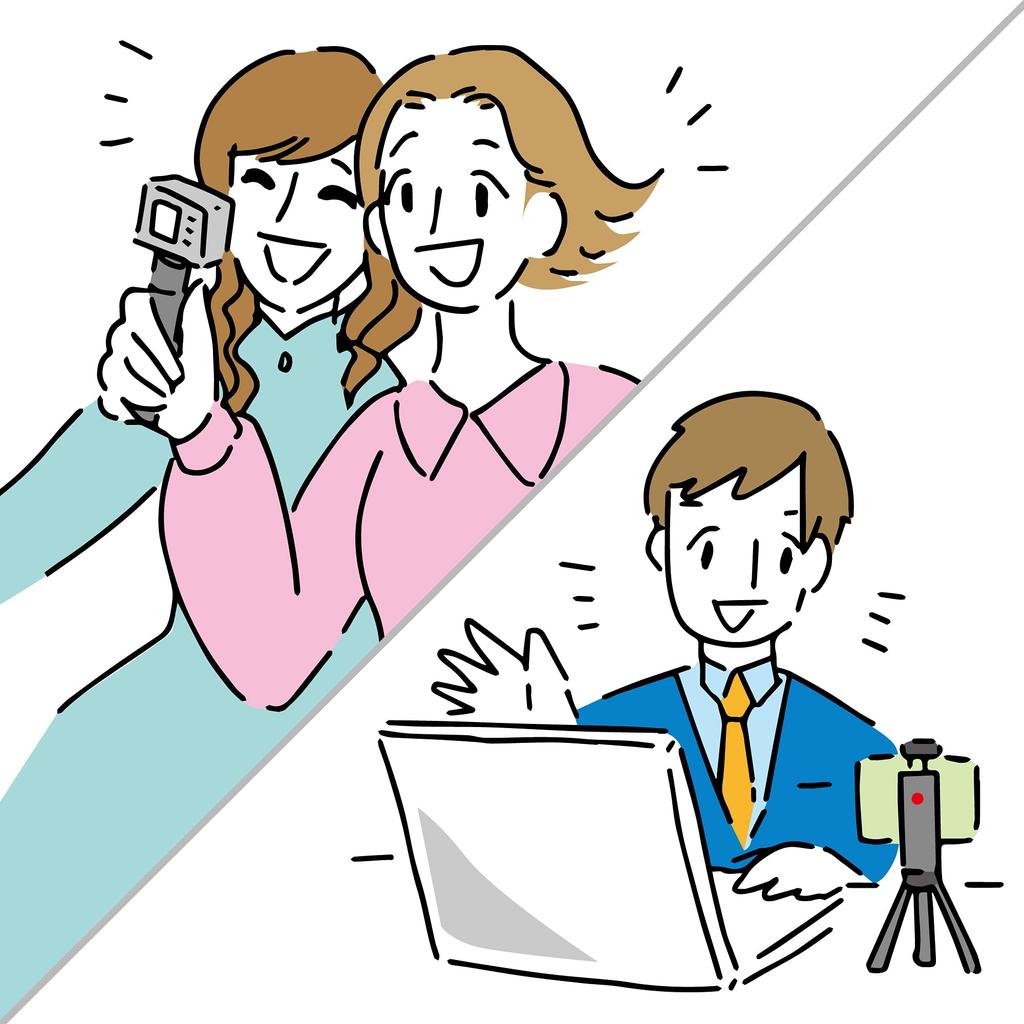 Velbon Smartphone Coleman Selfie Griffständer Smartphone Ständer mit Fernbedienung für Web Kompatibel mit iPhone Android iPhone Stativ, (CVEPSGS