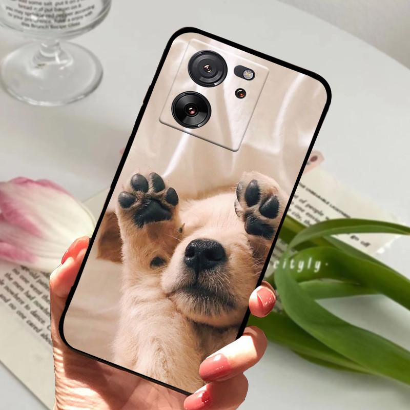 Per Custodia Redmi K60 Ultra K 60 Pro Animali Carini di Lusso Silicone Morbido TPU Copertura Posteriore del Telefono Per Redmi K60E Paraurti Antiurto Capa