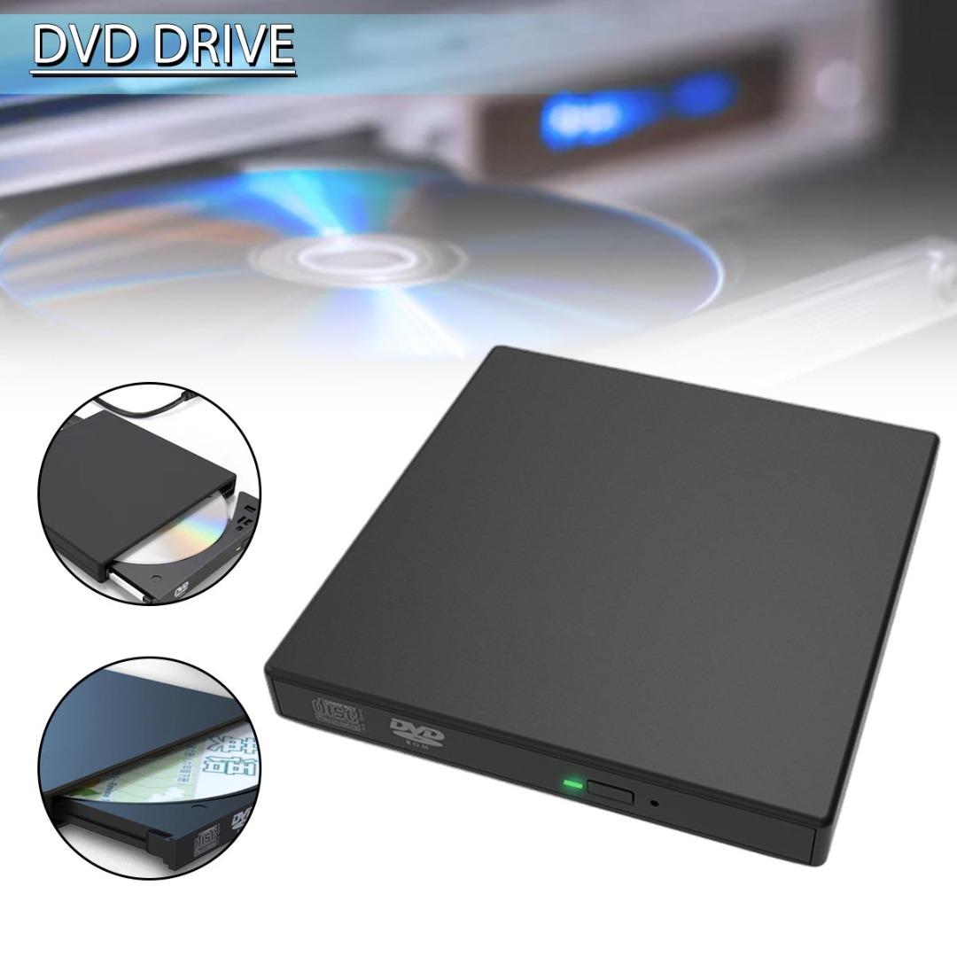 

PDTO Новый 1 шт. USB 2,0 внешний привод DVD ± RW CD RW привод копир-писатель-ридер переписчик