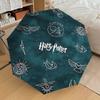 1PC Warner Harry Potter Platform 9 3/4 Umbrella-8-Rib Reinforced, Automatic Open, Lightweight & Durable-A17