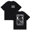Rapper XXXTentacion Tour Album  Graphic T Shirts Unisexs Vintage Cotton Short Sleeve Tshirt Hip Hop Gothic Clothing Tee Shirt