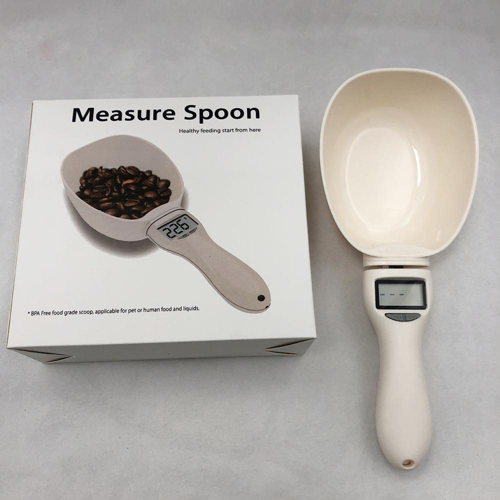 Digital Food Measuring Spoon Scoop Scale 800g/0.1g High Precision W/ LCD Screen