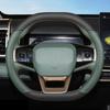 For Chery ICAR 03 2024 2025 Car Steering Wheel Cover Ultra Thin Breathable Leather Wear-resistant Decoration Frame Accessories
