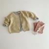 Spring & Autumn Knitted Cardigan for Kids - Boys' & Girls' Round Neck Sweater for Infants & Toddlers