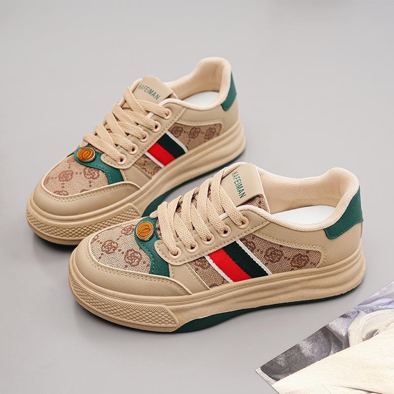 Summer retro women's casual board shoes with dirty shoes flat comfortable casual shoes versatile trend board shoes