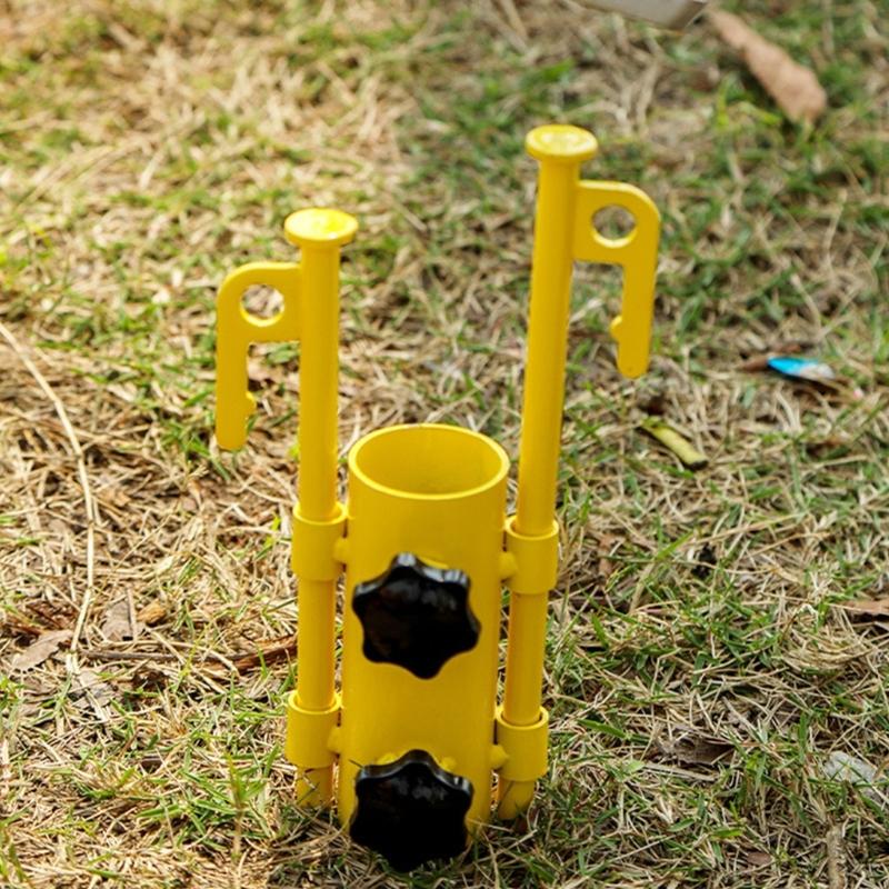 Camping Metal Tents Tube Suit Stainless Umbrellas Rod Outdoor Ground Holder for Reliable Stability