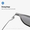 aoron Metal Frame Polarized Sunglasses Outdoor Fashion Sports Fishing Driving Glasses UV400 Anti Glare Eyeglasses