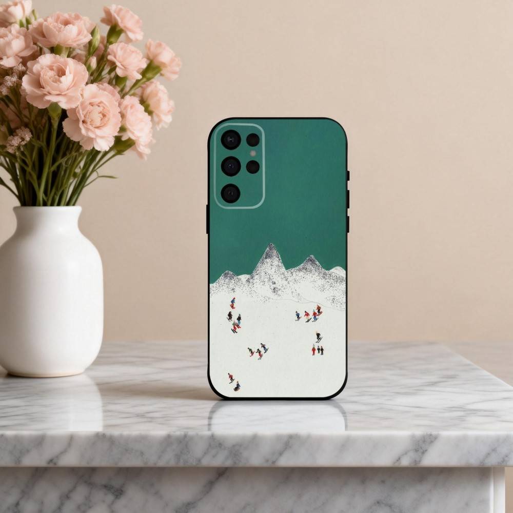 

Чехол для телефона S-Снежная гора S-Катание на лыжах Лыжи Для Samsung S25,S24,S21,S22,S23,S30,Ultra,S20,Plus,Другие Мягкий Черный Чехол Samsung S24ULTRA