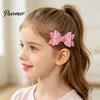 Girls Hair Accessories for Summer Cute Fruit Bow Clip, Artificial Leather Clips, Decorative Pins with Clips Matching Outfits