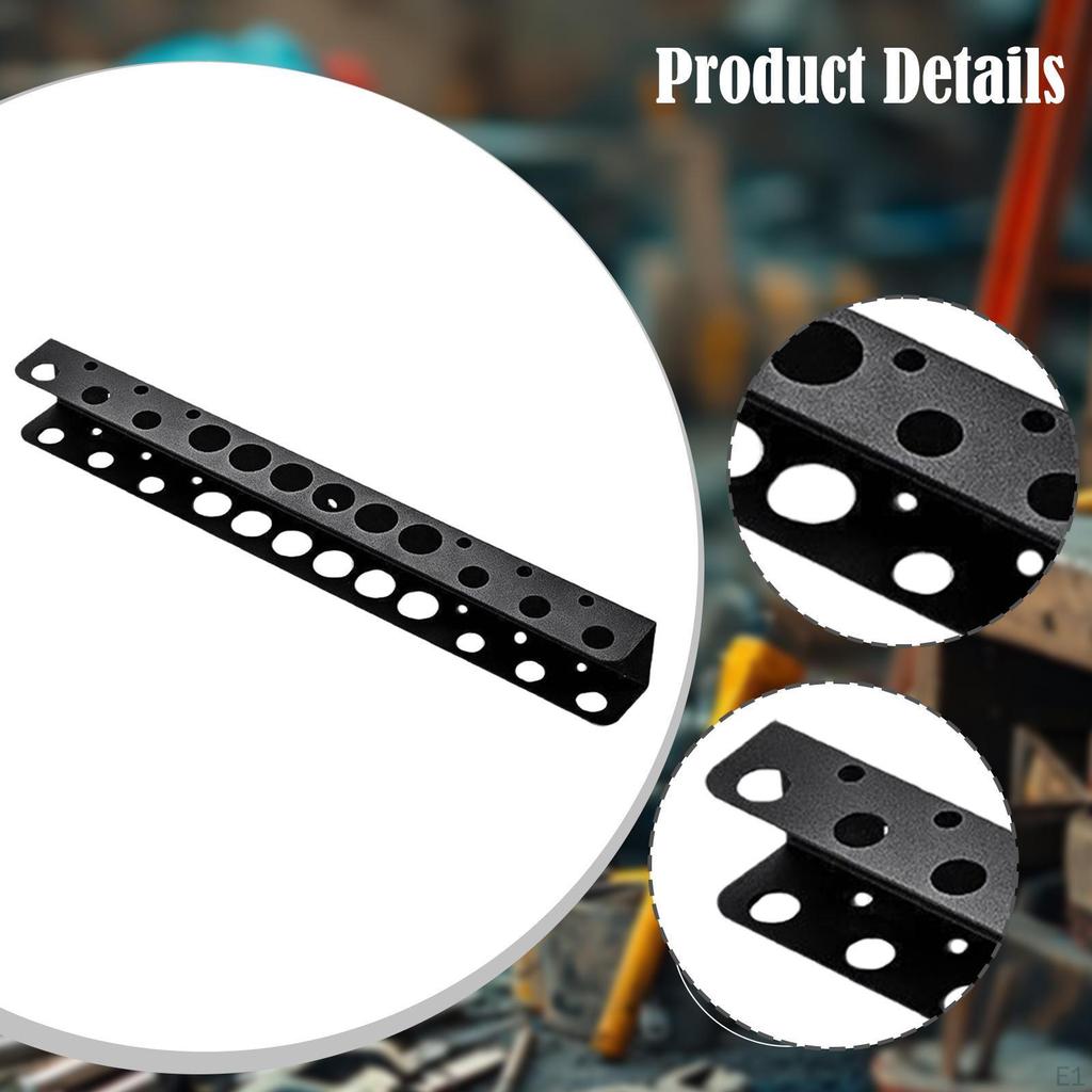 Wall Mounted Screwdrivers Holder Floating Storage Rack Tool Easy to Install Pliers for