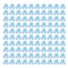 100pcs Eyelash Extensions Glue Ring Cup Disposable Eyebrow Tattoo Microblading Ink Cup Holder
