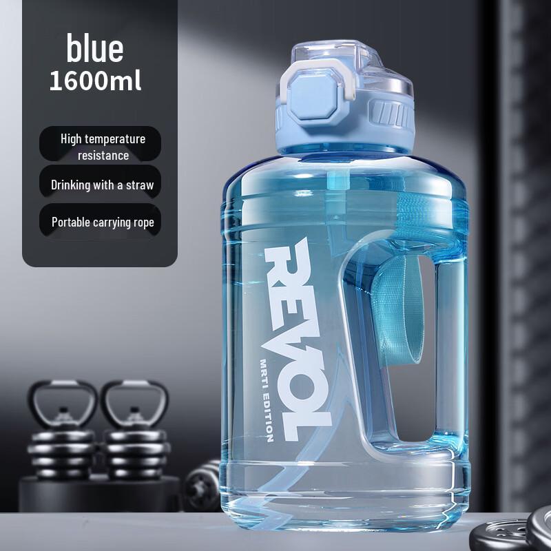 Gradient Blue Insulated Water Bottle