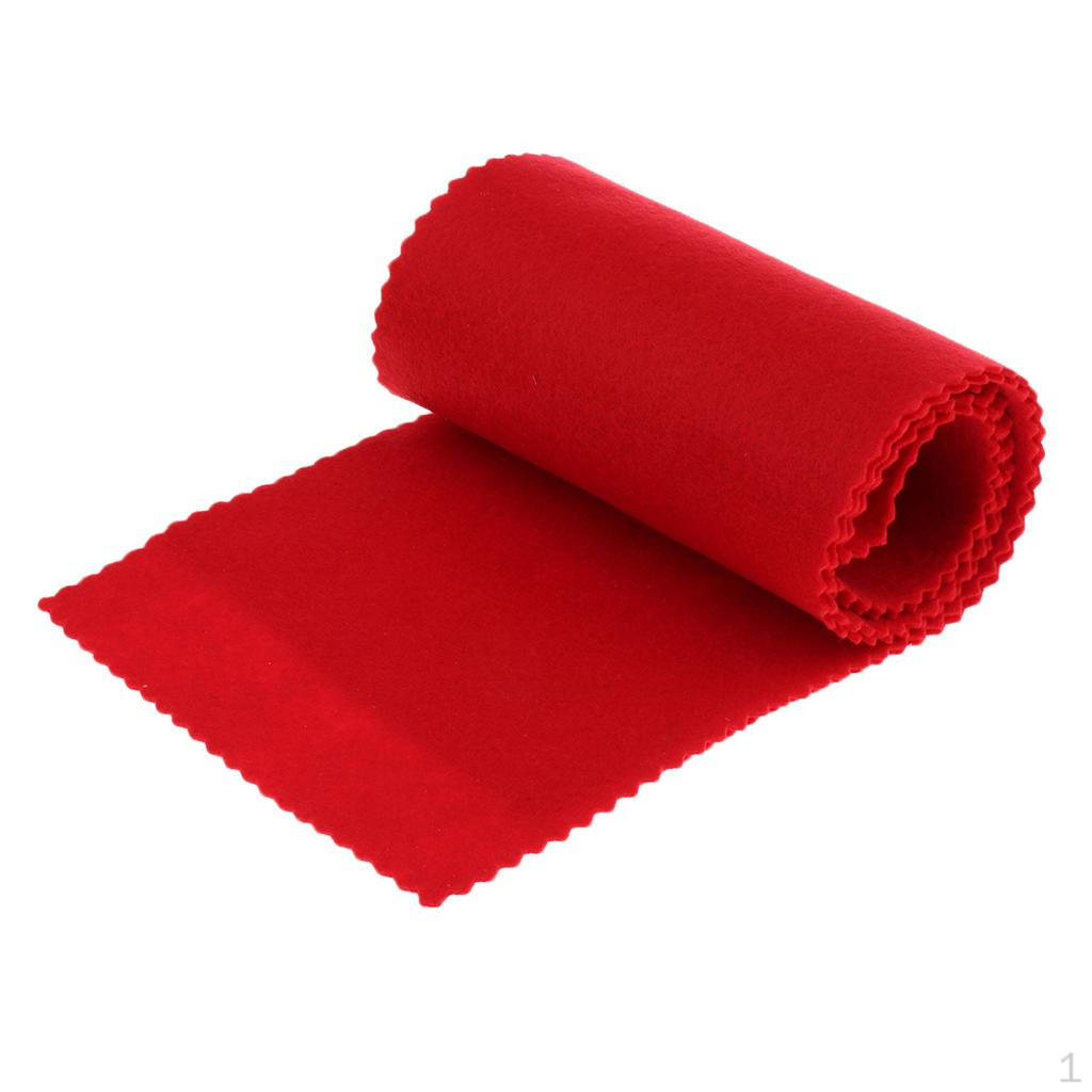 

Фланелевой чехол для клавиатуры пианино, тряпка для аксессуаров, красный