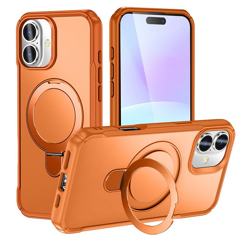 Popular iPhone11 Magnetic Mobile Phone Case Anti-fingerprint Apple 11 Skin Sensing Bracket High Quality 11 Protective Case