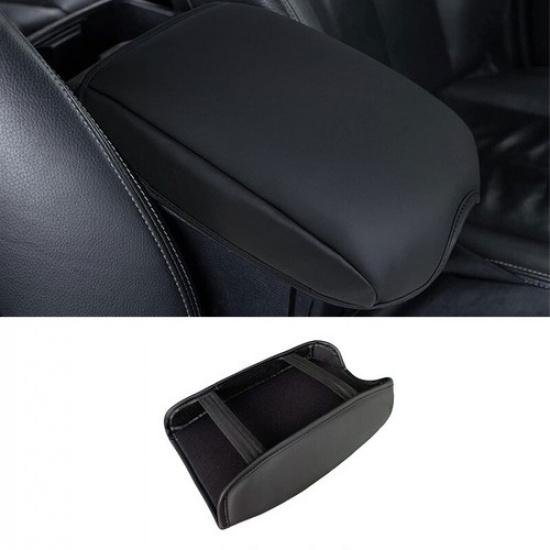 For Toyota Tacoma 2016- Car Lid Armrest Cover Center Console Leather