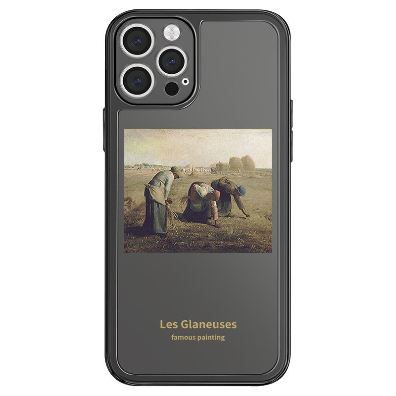 Internet Celebrity Case for iPhone 13, 14, 15 Pro Max, XR, XS Max - Trendy Photo Frame Design