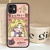 Popular Anime Girl S-Sailor Moon For iPhone 15 16 Pro Max 11 12 13 14 XS XR X Plus 16E Matte Translucent Phone Cover