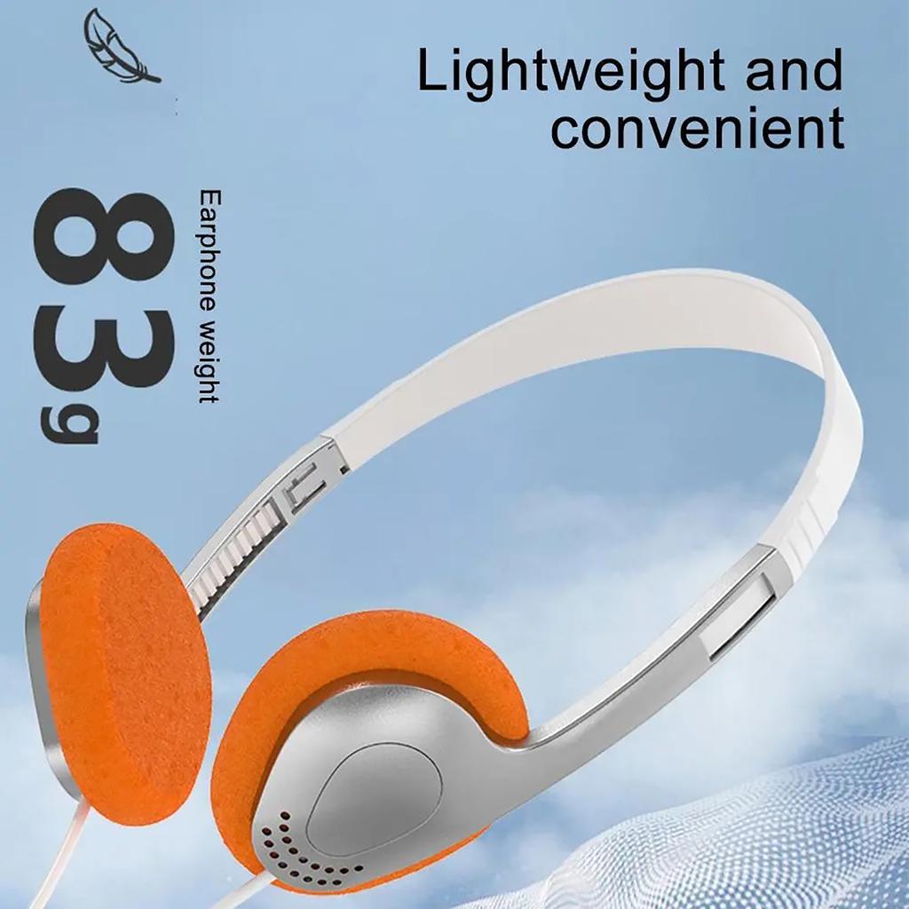Retro-Headset-Ohrhörer, Overhead-Ohrhörer, HIFI-Sound, unterstützt 3,5 mm AUX 3.5, leichte und tragbare Persönlichkeit