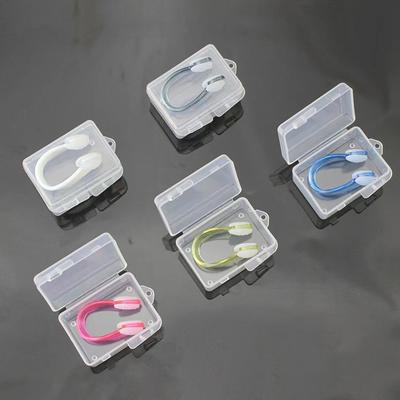 Pince-nez de natation, pince-nez de natation, protège-nez en latex de silicone souple pour enfants et adultes, surf, plongée