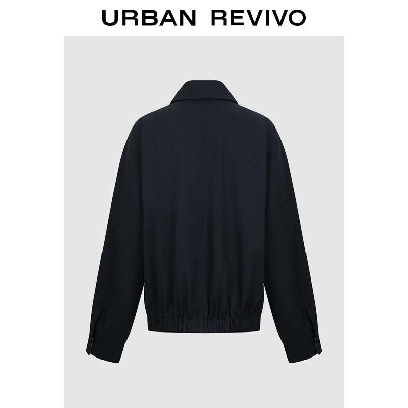 UR Women s Retro Embroidered Zipper Jacket S